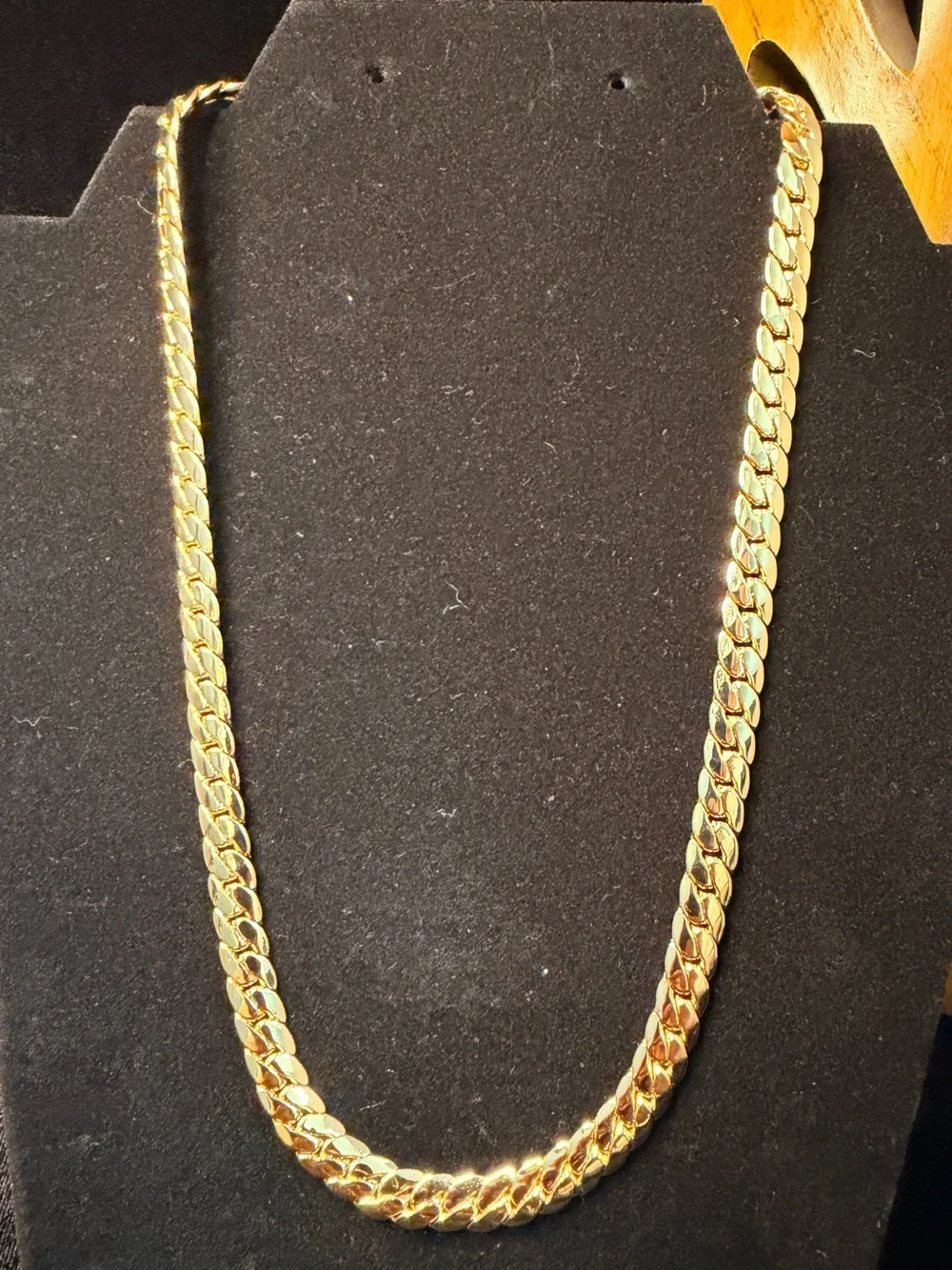 Miami Cuban 14K Stamped Gold Filled 20in 7.5 MM necklace W/box lock. BRAND NEW